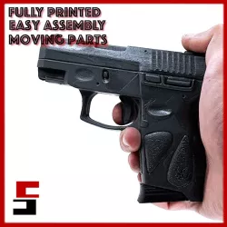 PISTOL Taurus G2C MOVABLE functional TRIGGER PARTS articulated