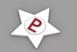 Pluto sailor brooch