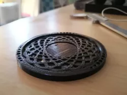 Quick Yeti Cup Coaster (Atom Pattern)