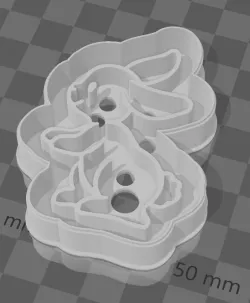 rabbit cookie cutter