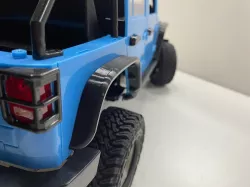 RC4WD Cross Country Rear Tube Flat Flares (WIDE)