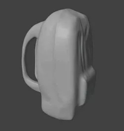 realistic cloth bag model