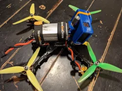 Rear-mount Hero8 for FPVCycle Glide