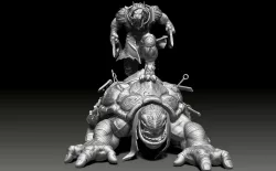 Rhazar and Tokka Foot Clan TMNT