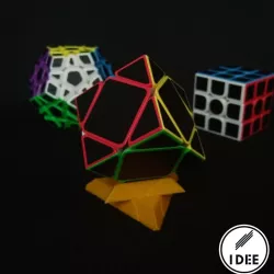 Rubik Cube Rotatory Stand (3 Patterns)