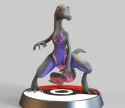 Salazzle - FAN ART - POKÉMON FIGURINE -POKEMON