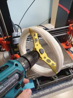 Sample Spool Drill Adapter