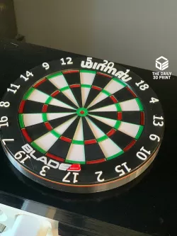 Scale model Dartboard