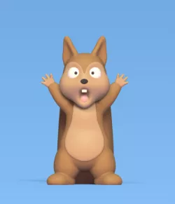 Scared Squirrel