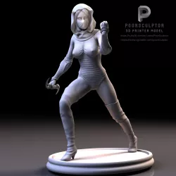 sci-fi female assassin