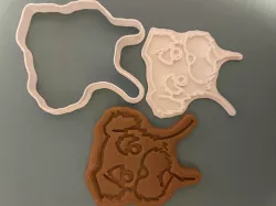 Scotty dog cookie cutter