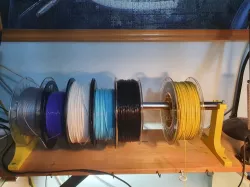 Shelf Mounted Spool Holder