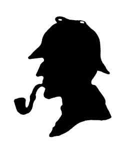 Sherlock wall decal