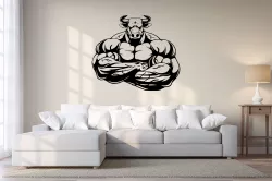 SILHOUETTE BULL HUNK OF GYM