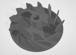 Simple turbine