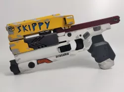 Skippy Blaster Cyberpunk 2077 Videogame Replica Prop