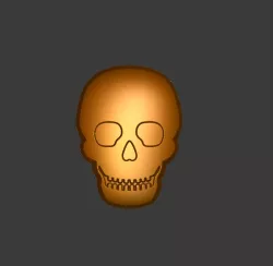 Skull Stl File