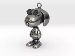 snoopy x kaws Joe Kaws pendant