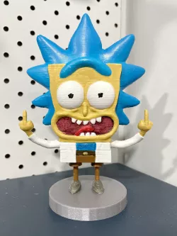 Spongerick Sanchez - Rick Sanchez and Spongebob Squarepants Mashup