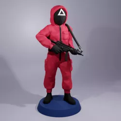 Squid Game Pink Soldier