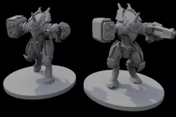 Stealth robot walker