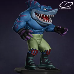 Street Sharks fan art - Streex full body