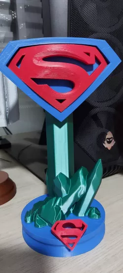 Suporte headphone Superman