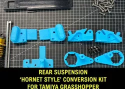 Tamiya Grasshopper upgrades : Rear suspension