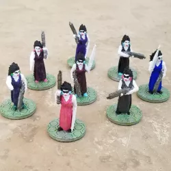 Tessa and her Guardian Nagels (Stargrave Crew)