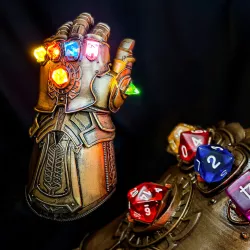 The Infinity Gauntlet - Wearable DnD Dice Holder