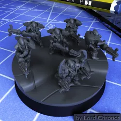 Tiny Space Elves - Spider Warriors
