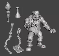 TMNT MIKE FRANKENSTEIN