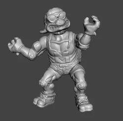 TMNT MIKE SKATEBOARDIN' (TEENAGE MUTANT NINJA TURTLES)