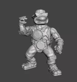 TMNT RAPPIN' MIKE (TEENAGE MUTANT NINJA TURTLES)