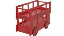 Toy Bus 3D Model
