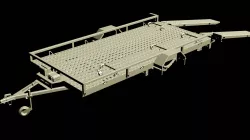 trailer for rc crawler vehicles