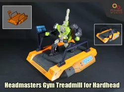 Transformers Headmasters Gym Treadmill for Hardhead