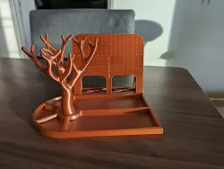 Tree jewelry holder