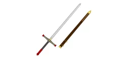 Trevor Belmont's Sword Prop | Available With Matching Scabbard | By Collins Creations 3D