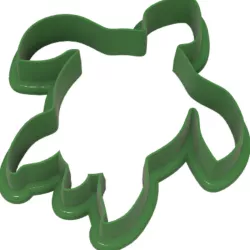 Turtle cookie cutter