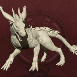 Umbral Drake - Prowl Pose (Alien Creature)