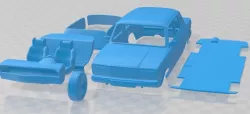 VAZ Lada 2107 2006 Printable Car