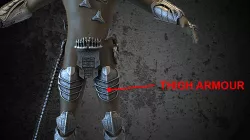 Wolf Predator Thigh Armour
