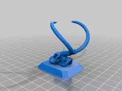 Wolley mammoth skull hook