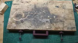 Working table + Bench vice