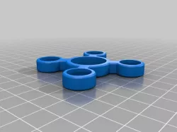 0.5 Inch Ball Bear Quad Spinner