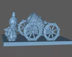 10mm Chaos Dwarf Earthshaker Cannon