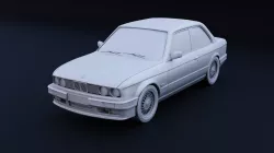 2-door BMW E30 stl for 3D printing