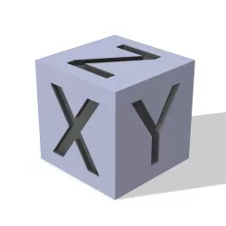 20mm calibration cube