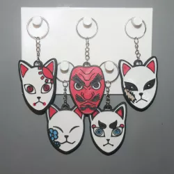5 Keychains Demon Slayer 2